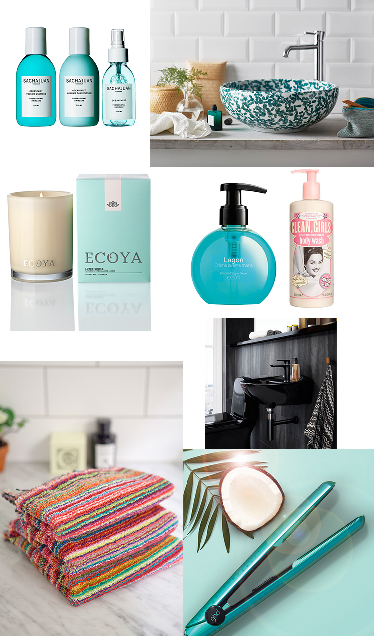 Gustavsberg, Ghd Azores, Sephora, Soap and Glory, Craft Collective, Sacha Juan, Ecoya och Solitaire